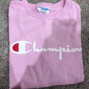 Pink Champion t-shirt